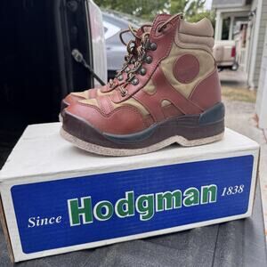 Hodgman Women's Bantam Weight Wading Shoes Fly Fishing Size 6 Felt Sole‎ 59204